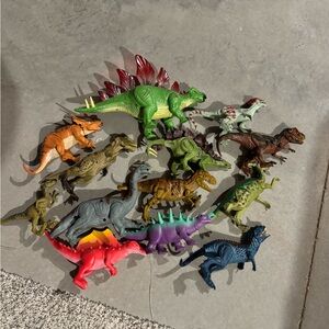 Assorted Colorful Dinosaur Toy Set for Kids - Multicolor